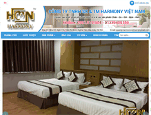 Tablet Screenshot of harmonyvietnam.com